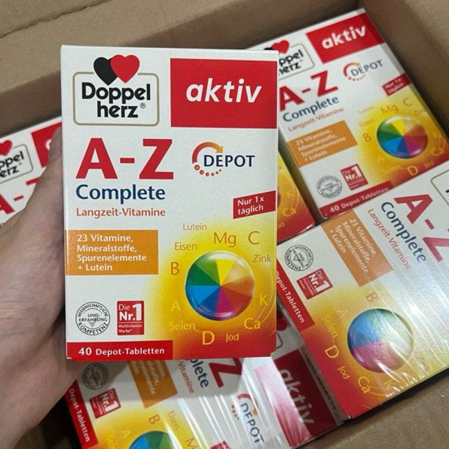 [Hàng Đức] Vitamin tổng hợp Doppelherz Aktiv A Z Depot
