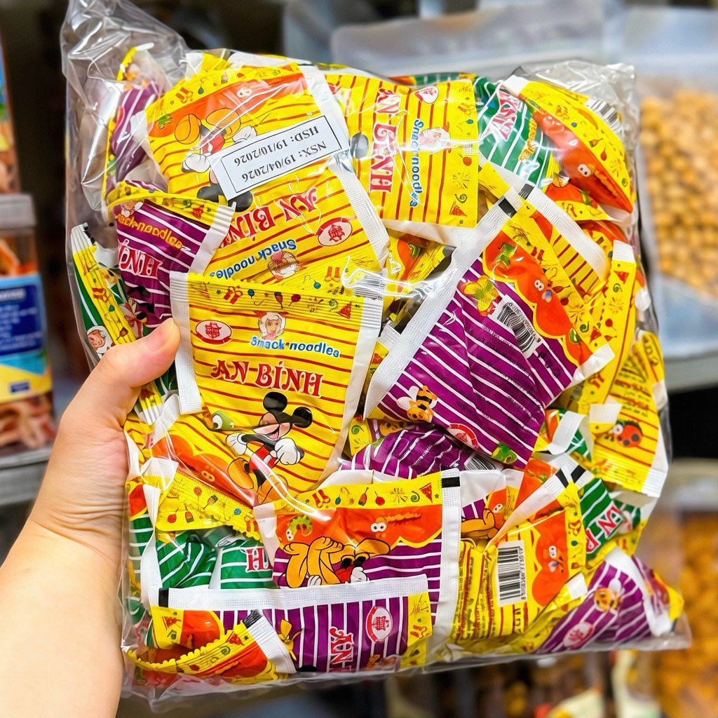Bịch 50 gói Mì tôm trẻ em An Bính