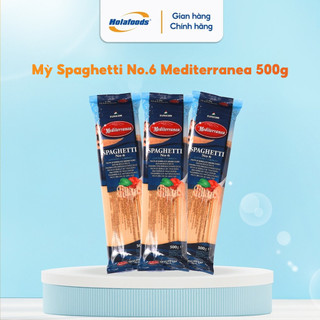 Mỳ Spaghetti No.6 Mediterranea 500 g - Mỳ sợi dai, không nát