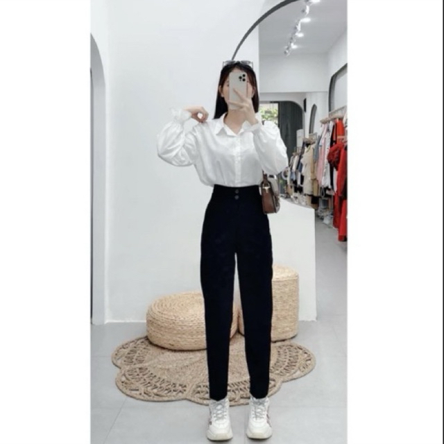 Quần Tây Baggy 2 nút