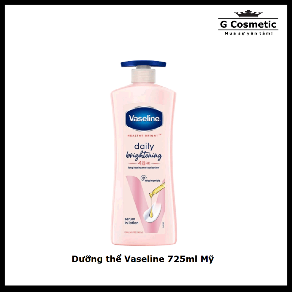 Dưỡng thể Vaseline 725ml Mỹ