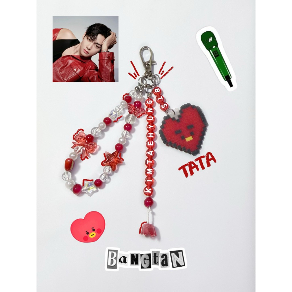 DÂY ĐEO ĐIỆN THOẠI / MÓC KHOÁ BTS BT21 THEO YÊU CẦU