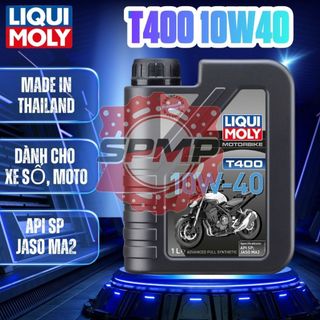 NHỚT LIQUI MOLY MOTORBIKE 4T STREET 10W40 T400 1L DÀNH CHO XE SỐ, XE MÔ TÔ PKL CHÍNH HÃNG