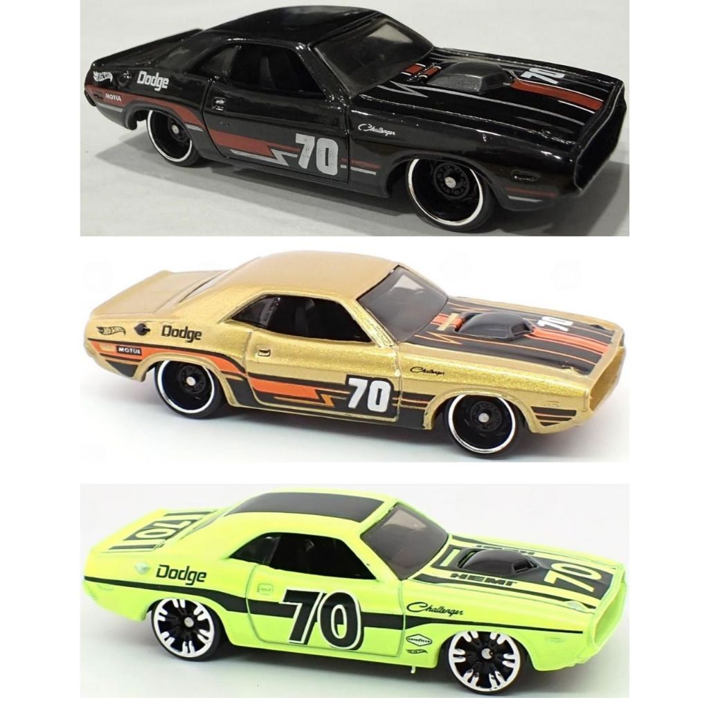 Xe mô hình Hot Wheels Fast & Furious '70 Dodge Hemi Challenger