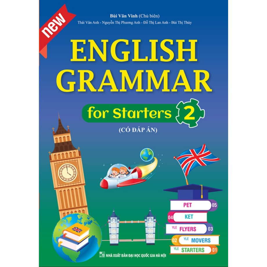 Sách - English Grammar For Starters 2 (Có Đáp Án)