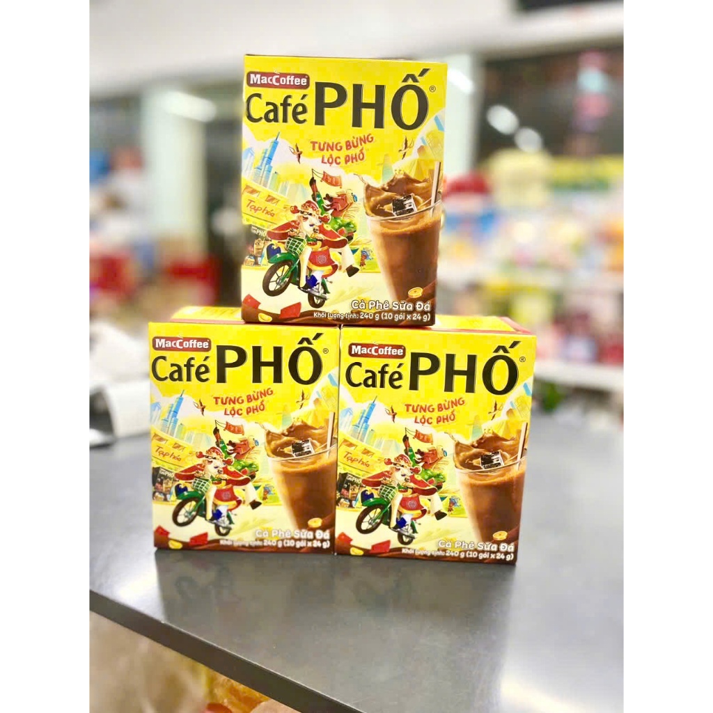 CÀ PHÊ SỮA ĐÁ MACCOFFEE CAFÉ PHỐ