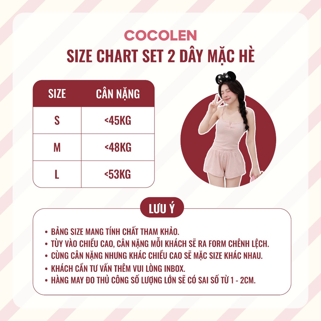 Set 2 Dây [KHÔNG MÚT] Mặc Hè Đi Biển, Mặc ở Nhà COCOLEN - Chất Liệu Tăm Muối Tiêu Lạ Mắt, Co Giãn Thoải Mái, Mát Mẻ S071 | BigBuy360 - bigbuy360.vn