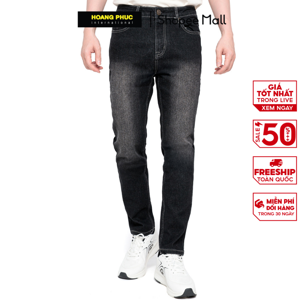 [CHỈ BÁN ONLINE] Quần Jeans Dài Nam Ecko Unltd Dáng Tapered Fit IS25-35038