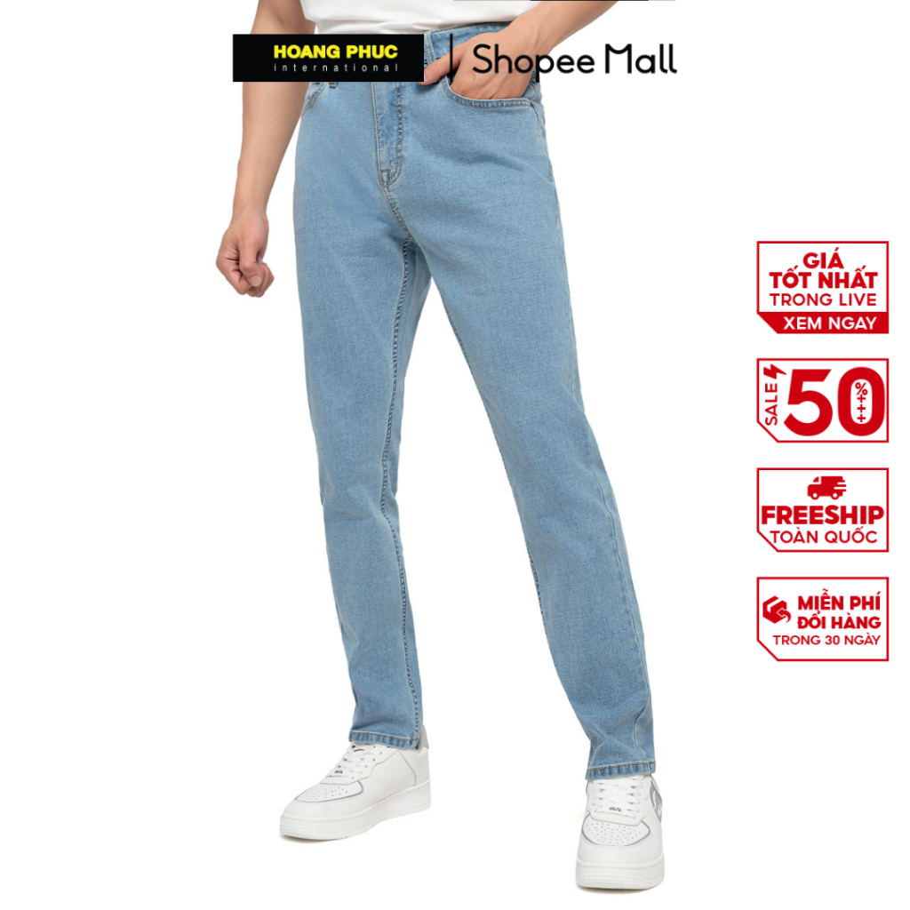 [CHỈ BÁN ONLINE] Quần Jeans Dài Nam Ecko Unltd Dáng Tapered Fit IF25-35061