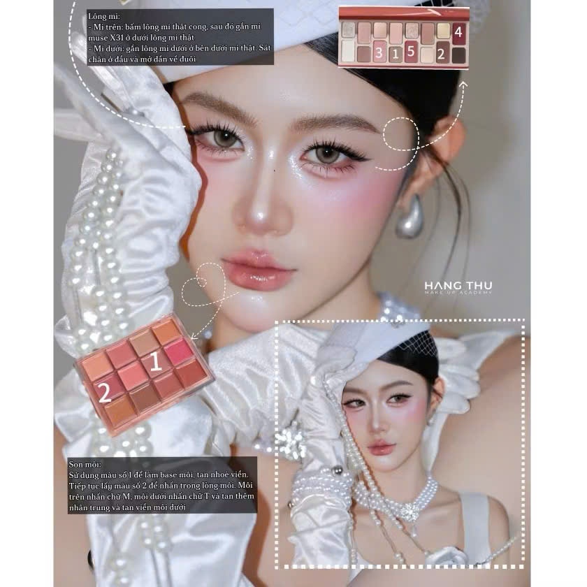 [MAKEUP STORE] Bảng Son CARMELA Velvet Mist Lipstick #09 Eternal Flower