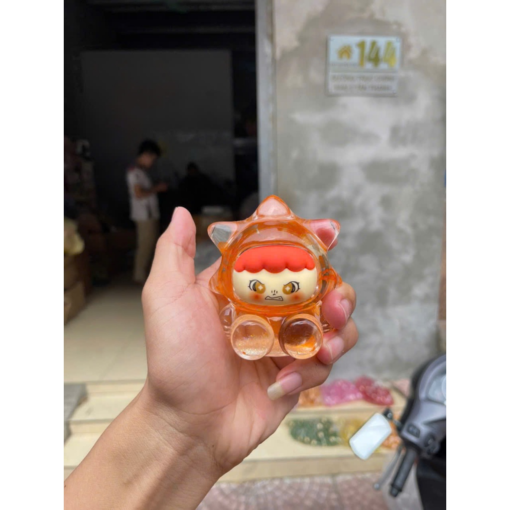 Charm Nước Moi Ngôi Sao Size Lớn 8.6cm, Charm Moi nước phát sáng nhiều màu, Charm decor đồ chơi, dạ 