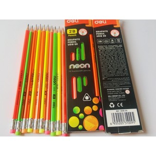 Combo 12 Bút Chì Deli Neon U514 ( HẾT HÀNG ), thay bằng mã 518