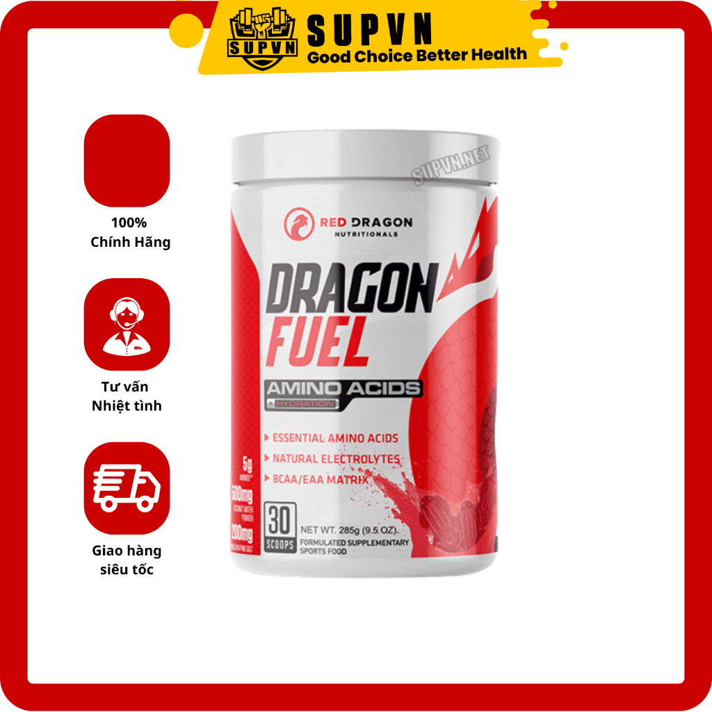 Bột pha uống DRAGON FUEL EAA 285gram Hàng Chính Hãng