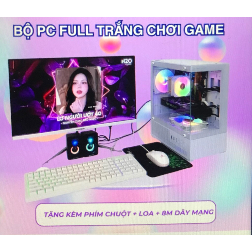 Màn Pc chơi game và làm việc ram8g/730/i5 và i7