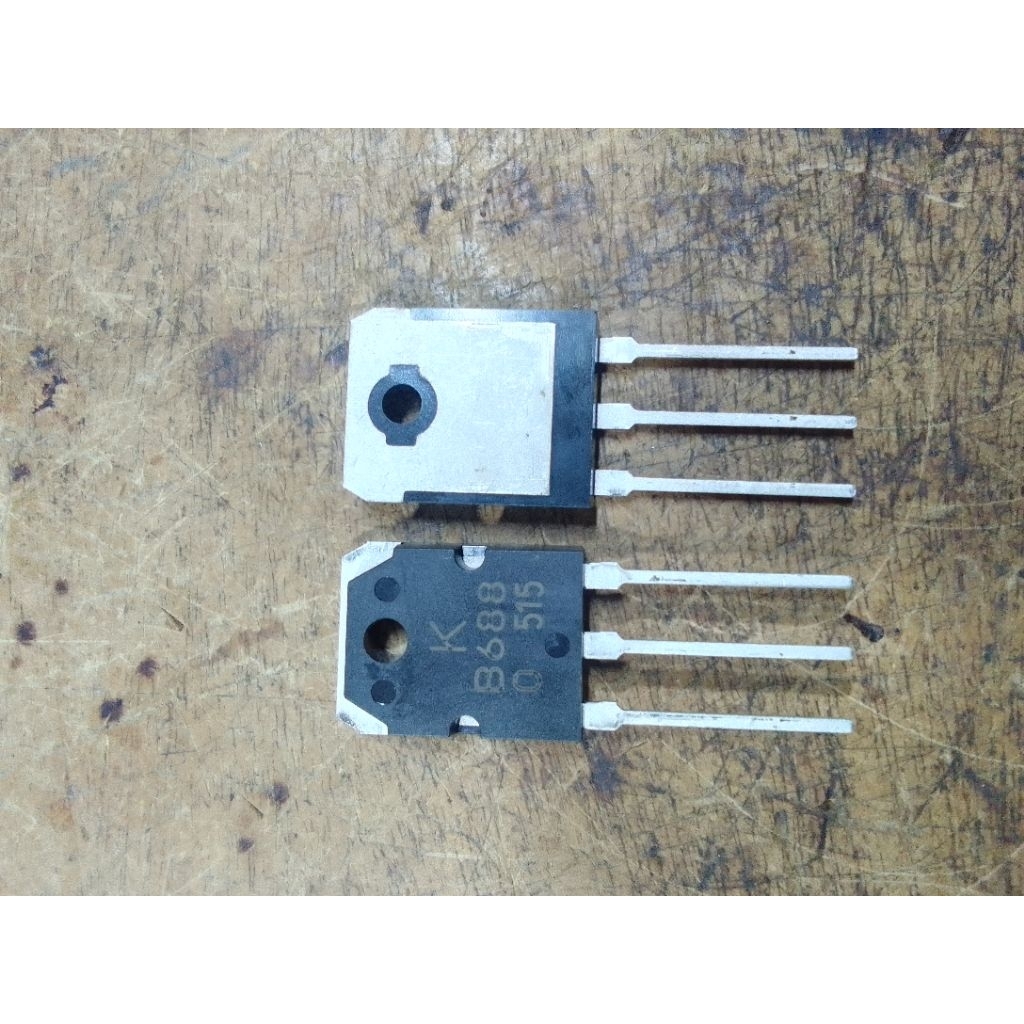 Cặp transistor công suất B688 mới – 2SB688 vỏ TO-3P