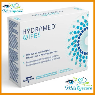 GẠC VỆ SINH MẮT HYDRAMED WIPES - Ý (HỘP 20 MIẾNG)- DATE 5/2028
