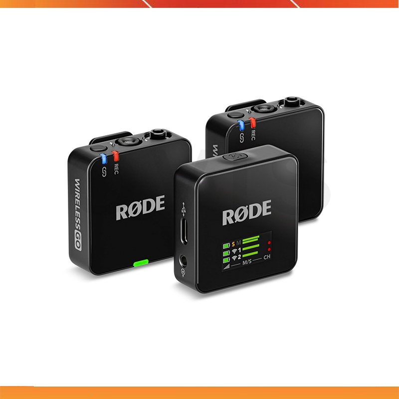 Rode Wireless GO II / GO III - Micro Không Dây, Ghi Âm Nội Bộ, GO III Kết Nối Bluetooth, 32-Bit Floa