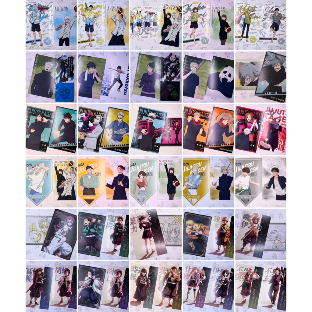 OtakuTPstore Chính hãng nguồn Nhật off official postcard bưu thiếp ảnh anime Attack on Titan Jujutsu