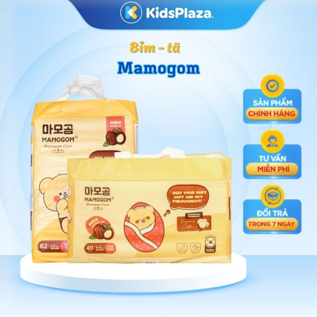 Bỉm - Tã Mamogom Premium đủ size cho bé - chính hãng Kids Plaza