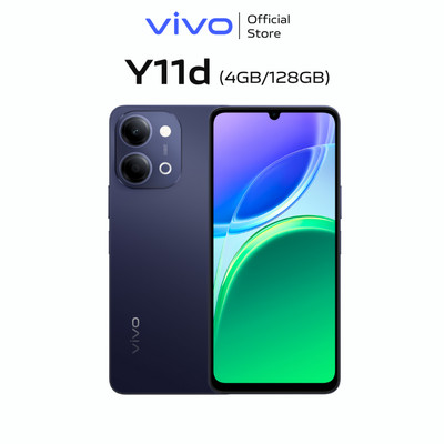 [Mới] Điện thoại vivo Y11d (4GB/128GB) - Chính hãng - Bảo hành 12 tháng - 1 Đổi 1 tháng đầu tiên