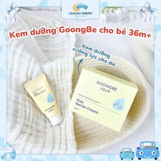 Kem dưỡng ẩm Goongbe chuyên sâu mặt và cơ thể Kids Barrier Cream cho bé trên 3 tuổi