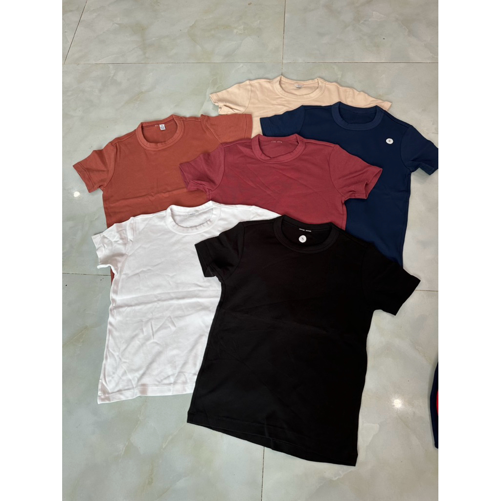 (HÀNG XUẤT XỊN) Áo thun cộc tay U.ni cotton Supima
