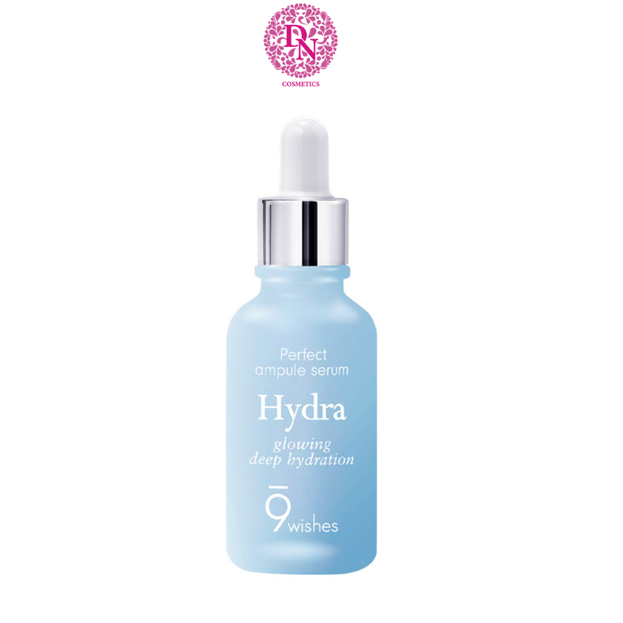 Tinh chất dưỡng ẩm 9Wishes Hydra Glowing Deep Hydration Ampule Serum
