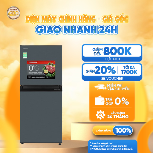 GR-RT234WE-PMV(52) - Tủ Lạnh Toshiba Inverter 180 lít