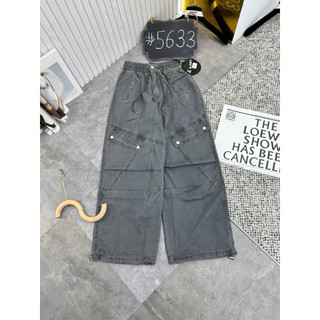 quần jeans nữ loe đen rách gấu