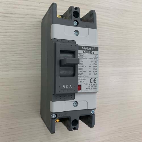 LS-Cầu dao tự động,Aptomat,CB khối,MCCB 2 pha 50A 100A dòng cắt 30KA (ABN 52C-50A/ABN 102C-100A)chín