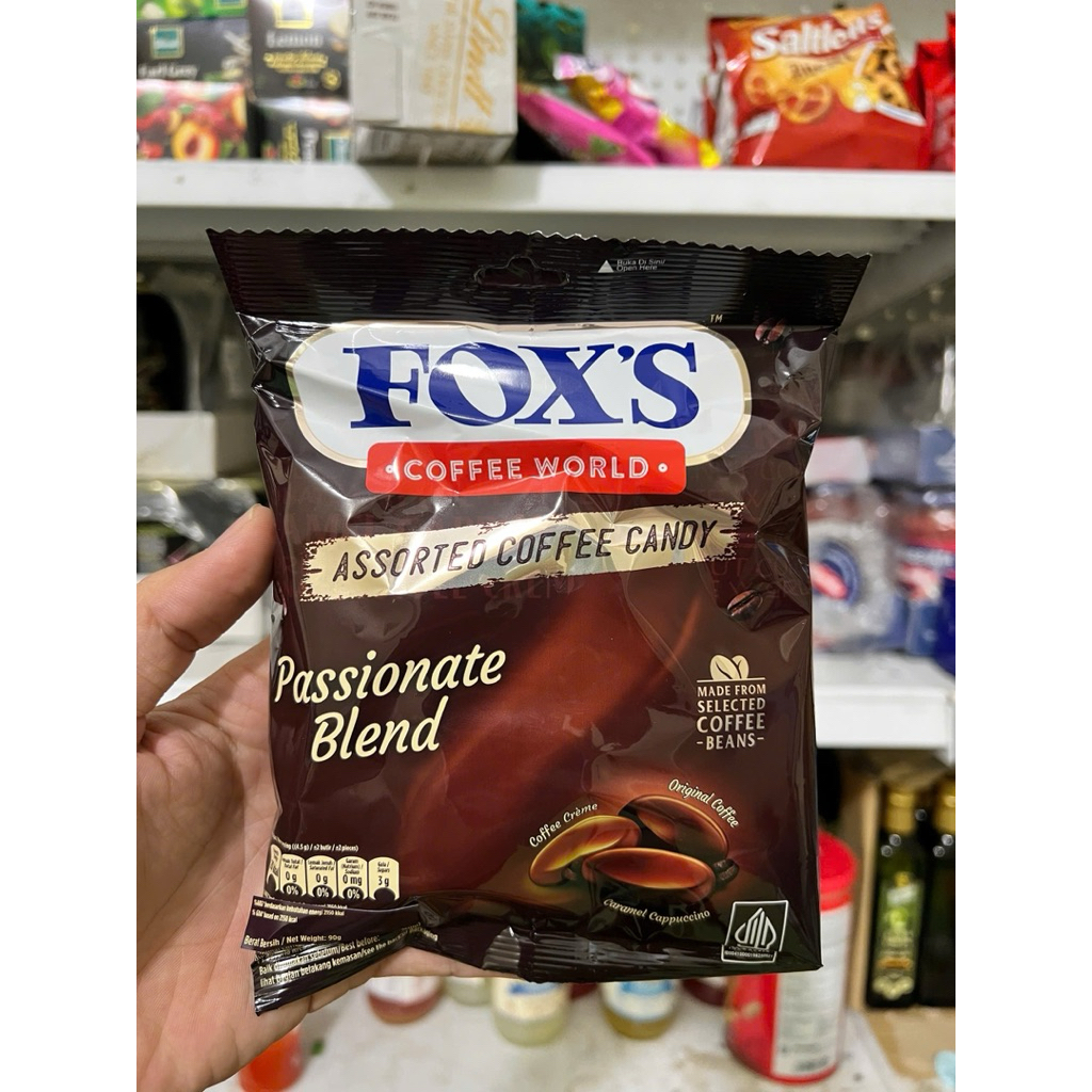 Kẹo cà phê Fox's Coffee World (Gói 90g)