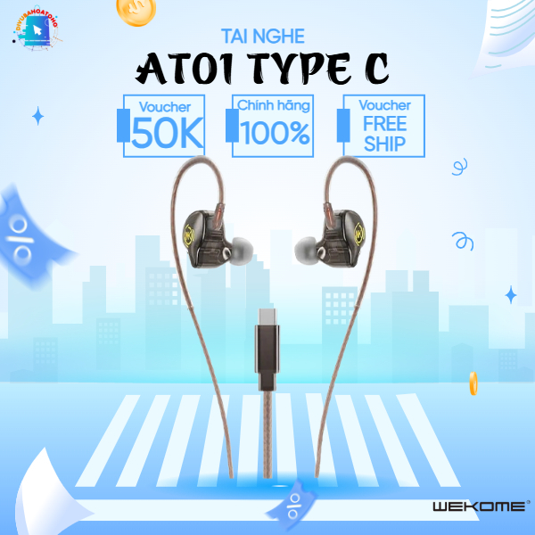Tai Nghe Wekome LikSound AT01 Type C