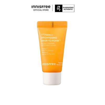 (Quà Tặng Không Bán) Sữa rửa mặt kem dẻo sạch sâu sáng da dịu nhẹ INNISFREE 15g