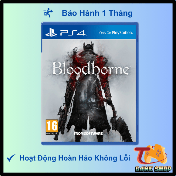Đĩa Game Ps4: Bloodborne Ps4