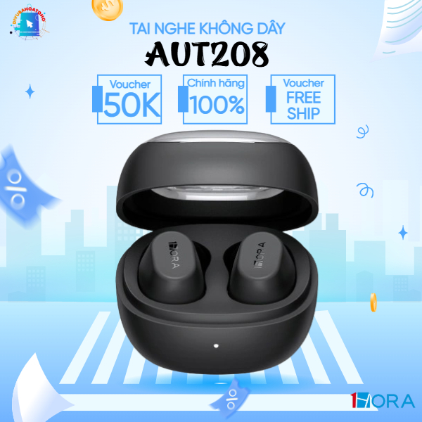 Tai Nghe 1Hora Bluetooth AUT208 - Âm Thanh Trong Trẻo Âm Bass Nhỏ Gọn, Dễ Dàng Kết Nối