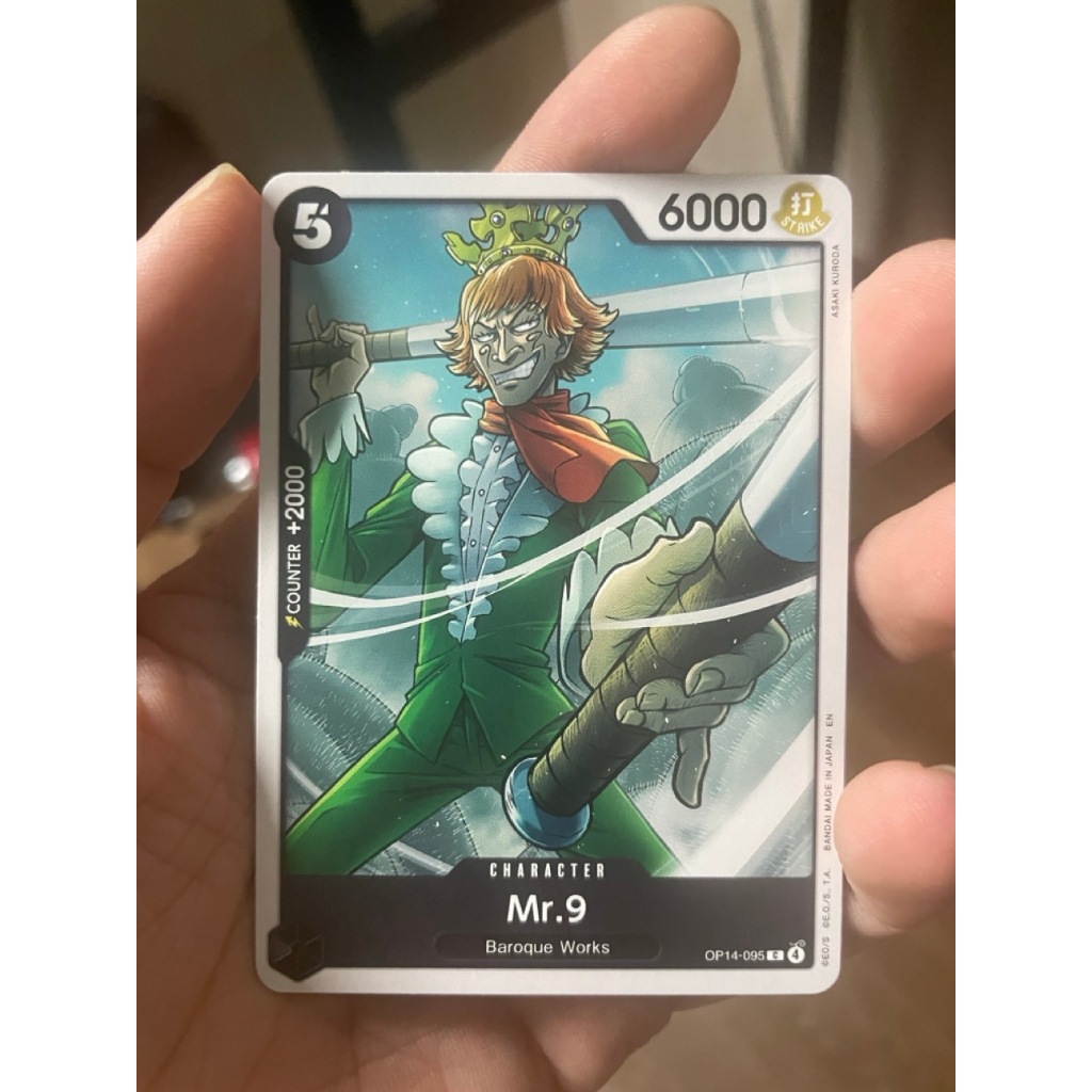 One Piece Card Game-Character-Mr.9-OP14-095-Black-C