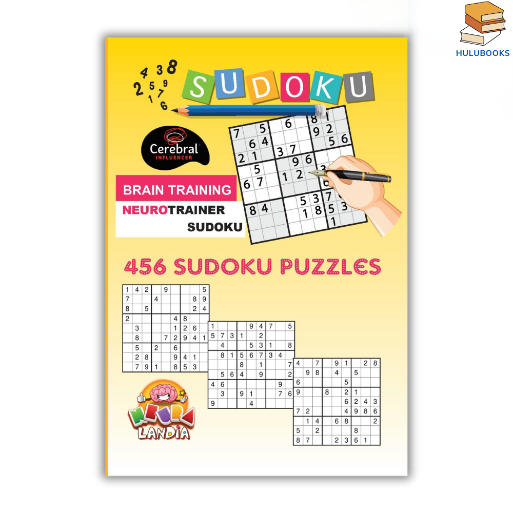Sách - 456 Sudoku Puzzles - Sách tư duy Neurotrainer có đáp án