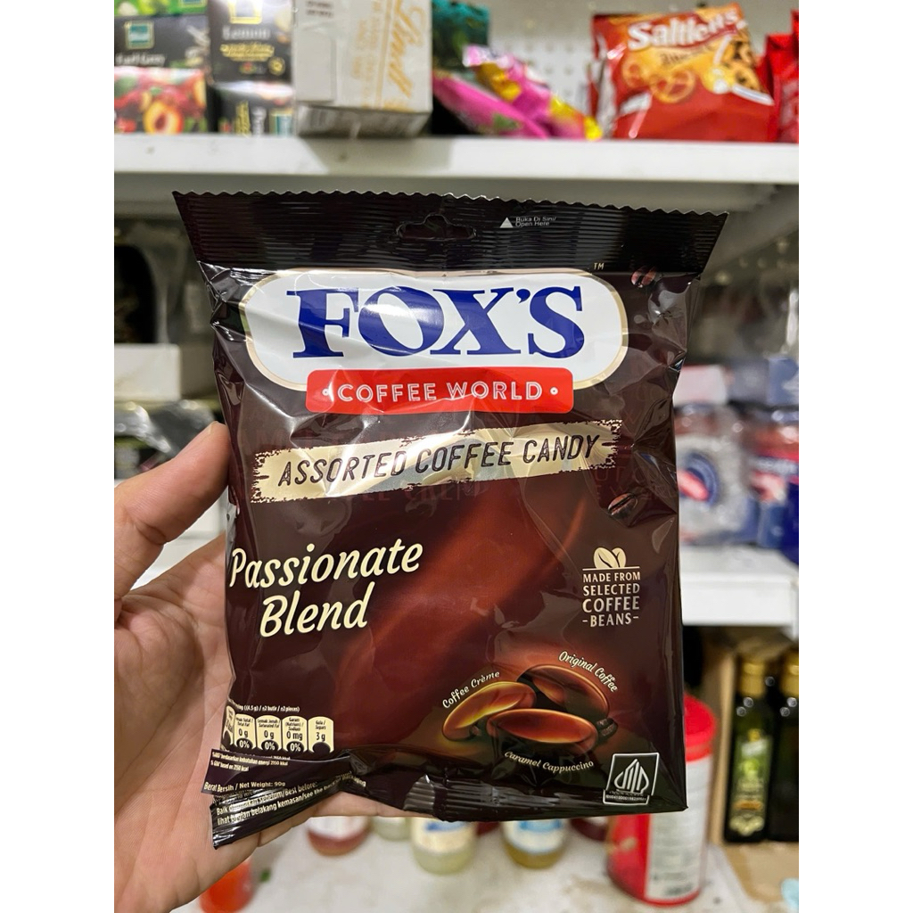 kẹo cà phê Fox's Coffee World 90g