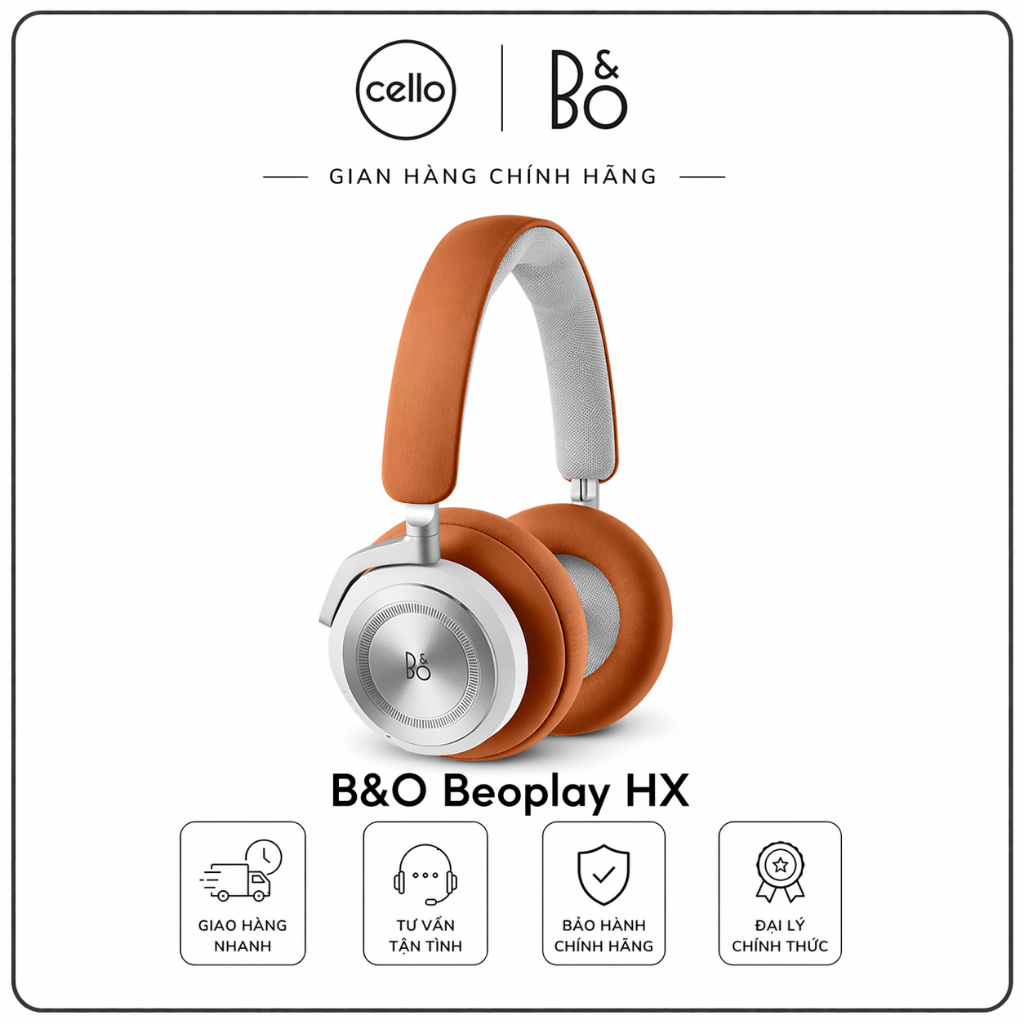 Tai Nghe B&O Beoplay HX - Chính Hãng Tam Sơn - New Fullbox - BH 3 Năm