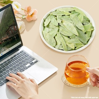 Lá phan tả diệp 200g, trà phan tả, lá xanh, thơm, không vụn, hỗ trợ thải độc, táo bón - Lãn Ông