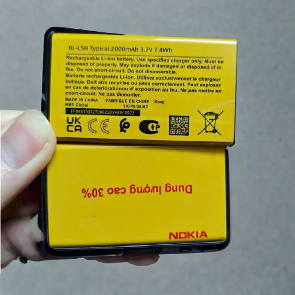 Pin nokia BL-L5H cho nokia 110pro, 105pro,215... dung lượng