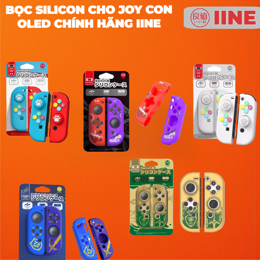 Bao Silicon Joy con Nintendo Switch Oled hãng IIne