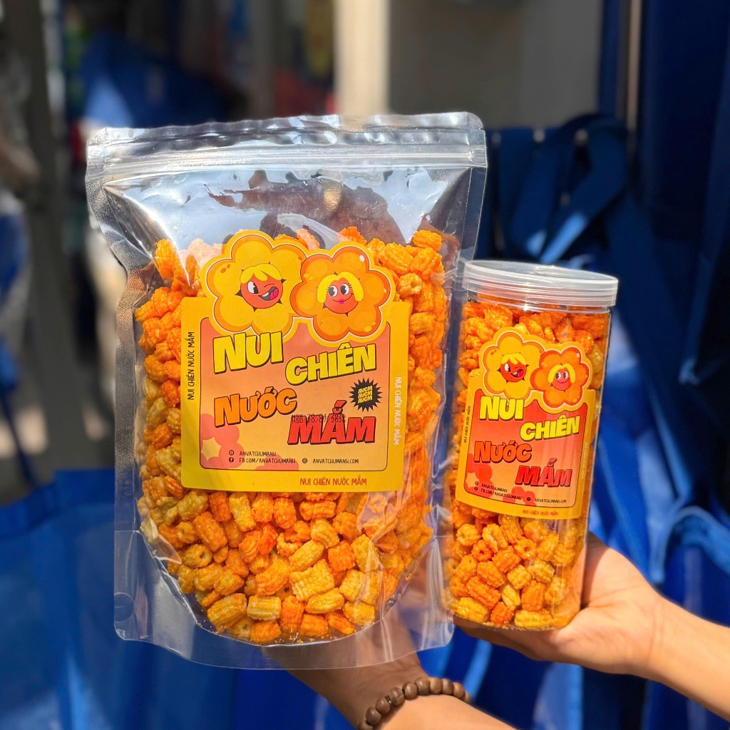 Nui Chiên Mắm Cay - Ăn Vặt Chú Mạnh