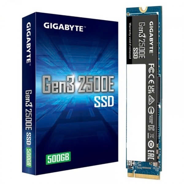 ( HÀNG NEW) Ổ cứng SSD GIGABYTE M2 2500E 2280 500GB NVMe PCI-Express 3.0 x4 NEW