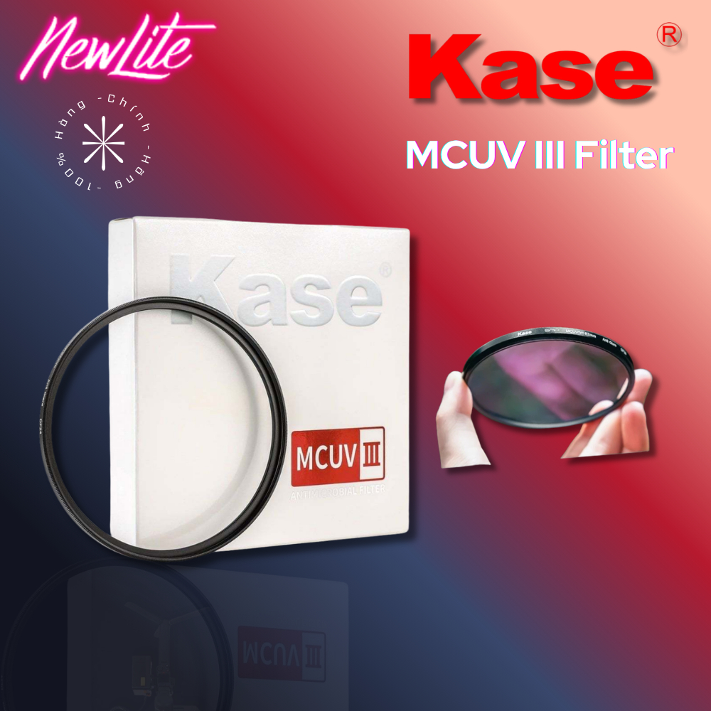 Kính lọc KASE MCUV III Filter (từ 37mm - 95mm)