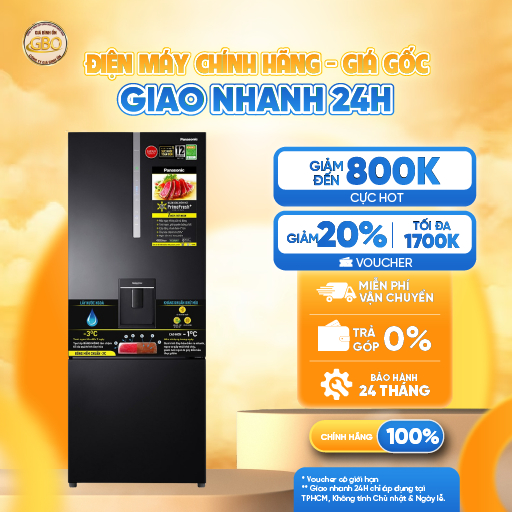 NR-BX471GPKV - Tủ Lạnh Panasonic Inverter 417 lít