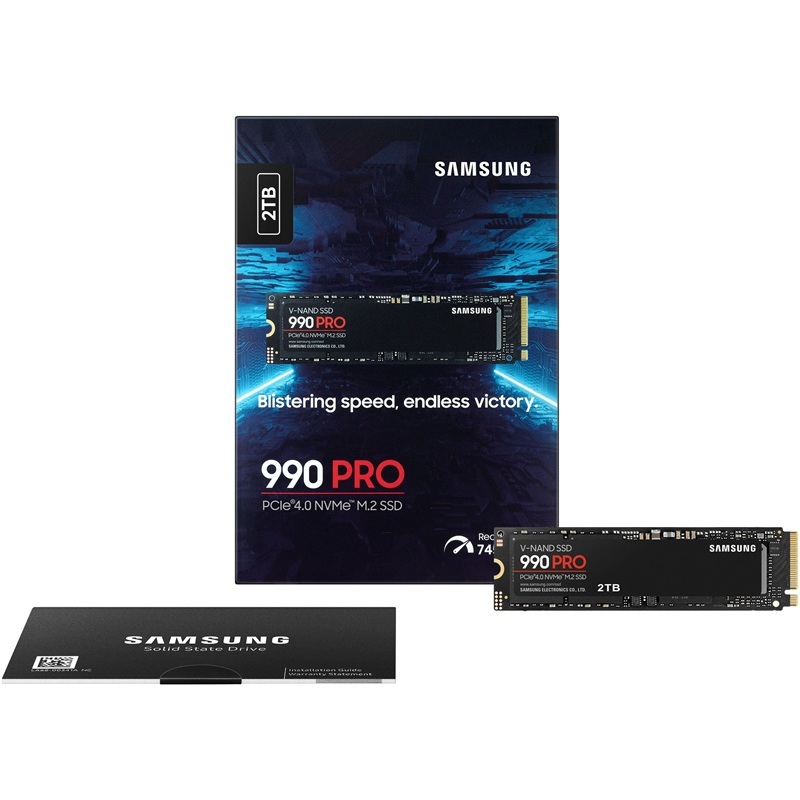 Ổ cứng gắn trong SSD Samsung 990 Pro 2TB PCIe M.2 2280 Gen 4.0 x4 NVMe V-NAND (Đen) - Phụ Kiện 1986