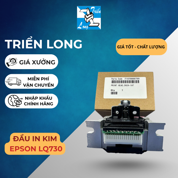 Đầu kim ( đầu in ) máy in EPSON LQ-730K735K80KFII630KII730KII735KIN82KF Mới Chất Lượng Tốt