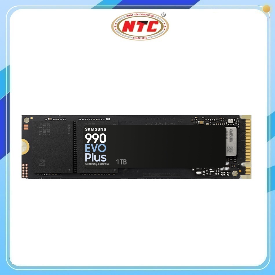 Ổ cứng gắn trong SSD Samsung 990 Evo Plus 1TB PCIe 4.0 x4 / PCIe 5.0 x2 NVMe V-NAND M.2 2280 (Đen)