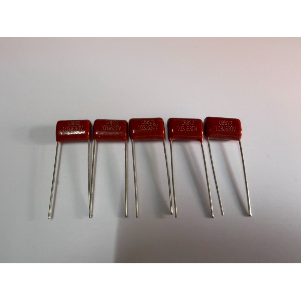 Combo 5 tụ kẹo đỏ 103j/630v
